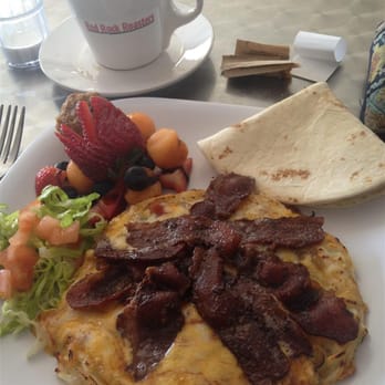 Cafe Lush - Breakfast Pizza - Cafes Near Me - Albuquerque, New Mexico