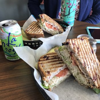 Panini Bread Cafe - Chicken Salad Sandwich on home made Cranberry Pecan Bread!!! - Cafes Near Me - Nashville, Tennessee