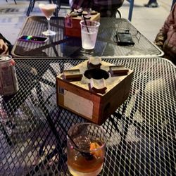 Old fashion on the patio