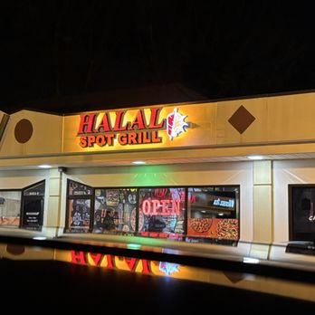 Halal Spot Grill - Parking lot view Photo credit Henry McGalem - Cheesesteaks Near Me - Annandale, Virginia