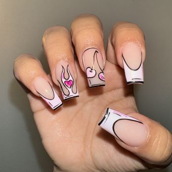 Mega Nail Bar - Medium length nails - Nail Salons Near Me - Santa Clara, California