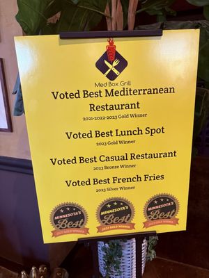 Menu photo 1 Med Box Grill Chanhassen, MN Menu photo 1 Med Box Grill Chanhassen, MN