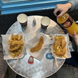 Papas Fish Restaurant & Takeaway - 3 Fish Special x 2, Banana Fritter