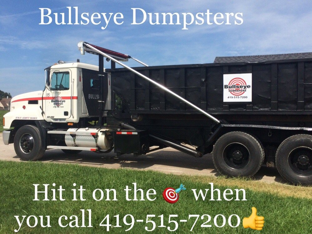 BULLSEYE DUMPSTERS Updated August 2024 3707 Hull Rd, Huron, Ohio Dumpster Rental Phone