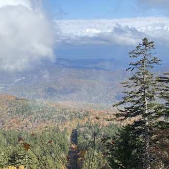 Black Mountain Campground - View from trail up to Mt Mitchell - Campgrounds Near Me - Burnsville, North Carolina Black Mountain Campground - View from trail up to Mt Mitchell - Campgrounds Near Me - Burnsville, North Carolina