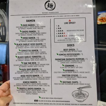 Noods Ramen Bar - Menu 03.08.2020 - Ramen Near Me - Honolulu, Hawaii Noods Ramen Bar - Menu 03.08.2020 - Ramen Near Me - Honolulu, Hawaii