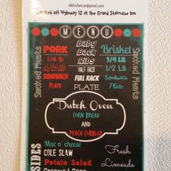 Idk BBQ - Menu
