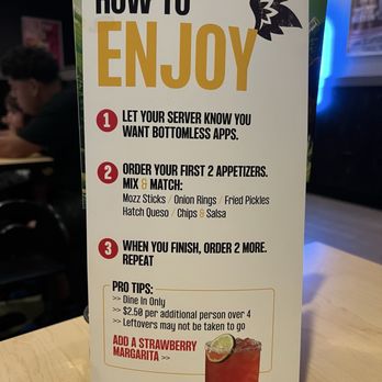 Buffalo Wild Wings - Bottomless appetizer information - Chicken Wings Near Me - Concord, North Carolina