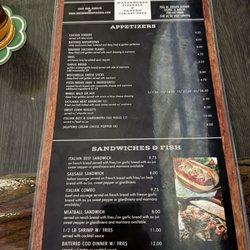 Waterworks Pizza & Tavern - Menu April 2025