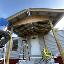 Pimentel Home Improvements - Porch roof add on