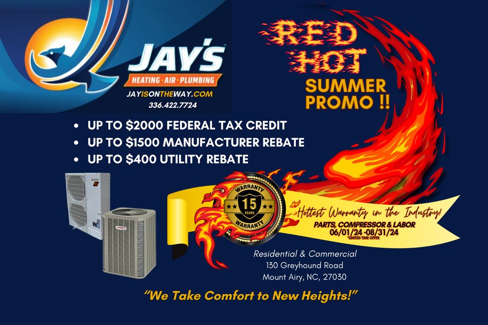 Slide of Jay's Heating, Air & Plumbing