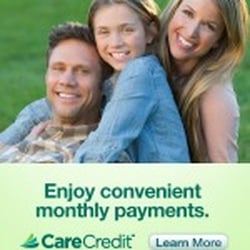 Family Eye Care - We offer Carecredit, a no-interest payment plan, that can be used for your eye care expenses.