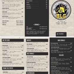 Burnt Lemon Grill - Menu!
