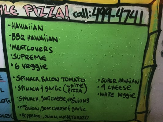 Menu photo 4 Impossibles Pizza Haleiwa, HI Menu photo 4 Impossibles Pizza Haleiwa, HI