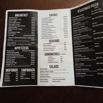 D'latinos Deli Y Pizzeria - Menu - Pizza Near Me - Poughkeepsie, New York