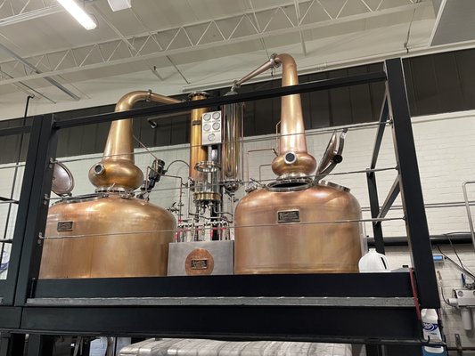 ASW Distillery at American Spirit Works, home of Fiddler Bourbon, Winterville Gin & more by null