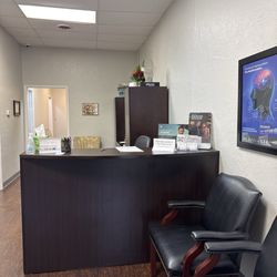 Front desk and waiting room.