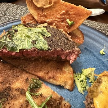 Ford's Garage Sanford - That black on the burger is pure pepper. What the heck. - Burgers Near Me - Sanford, Florida Ford's Garage Sanford - That black on the burger is pure pepper. What the heck. - Burgers Near Me - Sanford, Florida