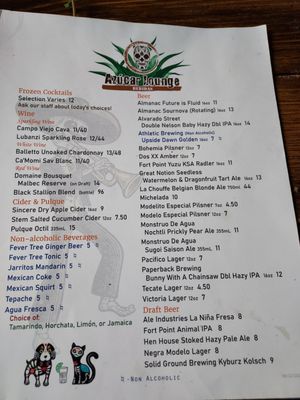 Menu photo 4 Azucar Lounge San Francisco, CA Menu photo 4 Azucar Lounge San Francisco, CA