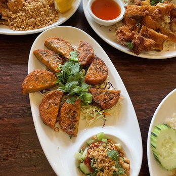 Sai Jai Thai Restaurant - Fried Fish Cake ($9.95) - Thai Near Me - San Francisco, California Sai Jai Thai Restaurant - Fried Fish Cake ($9.95) - Thai Near Me - San Francisco, California