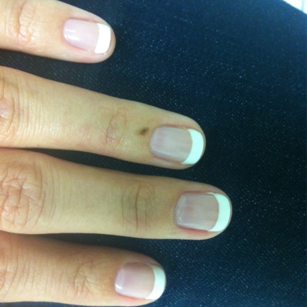 French tip shellac French tip shellac