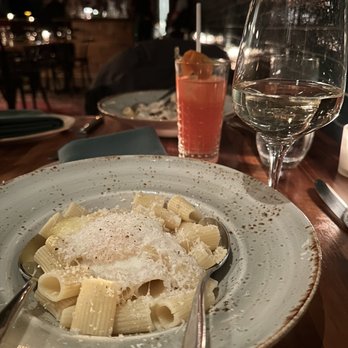 The Press Room - Rigatoni Carbonara - Wine Bars Near Me - Chicago, Illinois The Press Room - Rigatoni Carbonara - Wine Bars Near Me - Chicago, Illinois