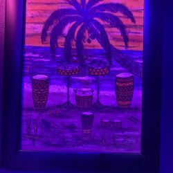 La Bomba - Cute dining room artwork with steel drums
