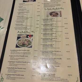Viet's Pho - menu 10/17/24 - Vietnamese Near Me - Albuquerque, New Mexico