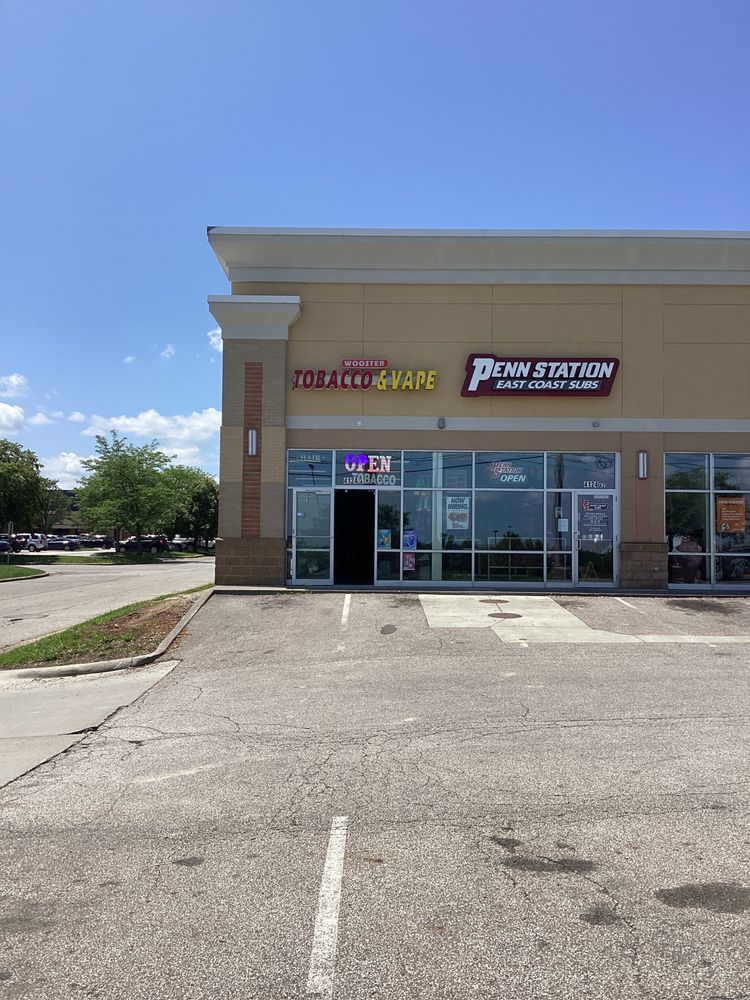 WOOSTER TOBACCO & VAPE 4124 Burbank Rd, Wooster, Ohio Tobacco Shops