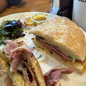 Urbane Cafe - Pastrami sandwich - Meh. - Salad Near Me - Long Beach, California