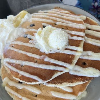 The Breakfast Club - Lemon blueberry pancakes - Breakfast & Brunch Near Me - Springboro, Ohio