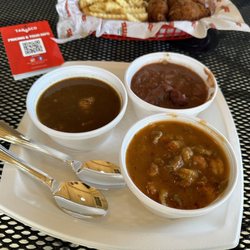 Avery Island - Sampler at the restaurant