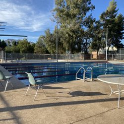 Fort Lowell Pool - diving boards and lap lanes