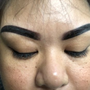 Advanced Brow Design - When I first got them done - Permanent Makeup Near Me - San Diego, California Advanced Brow Design - When I first got them done - Permanent Makeup Near Me - San Diego, California