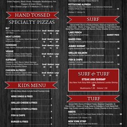 Fireside Inn  - Fireside Inn Menu Page 2