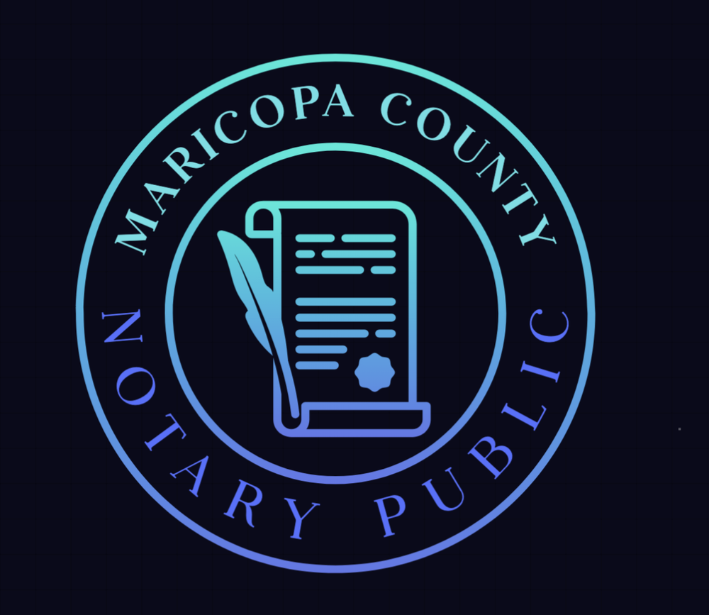 MARICOPA COUNTY NOTARY PUBLIC Updated July 2024 Request a Quote
