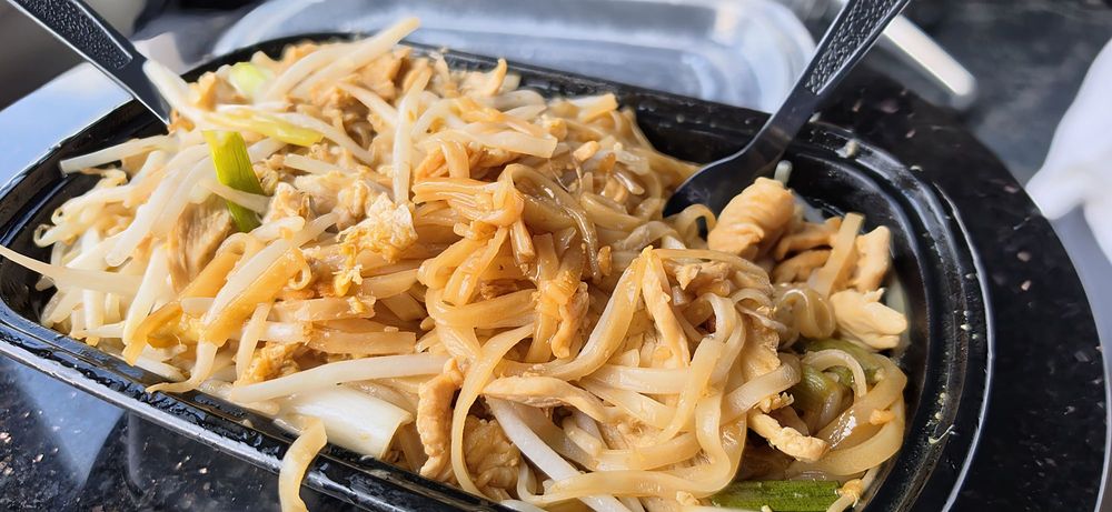 Food from Railroad Thai Restaurant