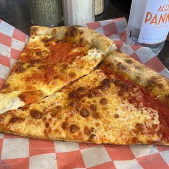 Upside Pizza - Spicy Vodka and Plain slices - Pizza Near Me - New York, New York