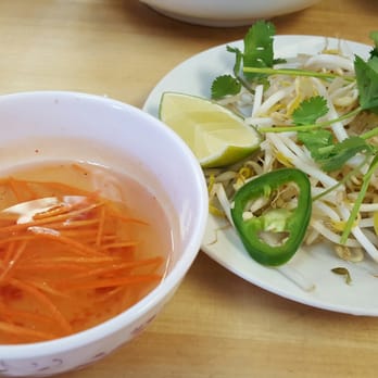 Pho Saigon - a bowl of soup and a plate of vegetables - Vietnamese Near Me - Casper, Wyoming Pho Saigon - a bowl of soup and a plate of vegetables - Vietnamese Near Me - Casper, Wyoming
