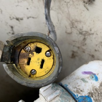 Affordable Waste Services - A shorted out electrical plug in Pataskala Ohio. - Septic Services Near Me - Newark, Ohio
