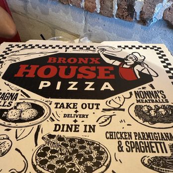Bronx House Pizza - To go box - Pizza Near Me - Palm Valley, Florida