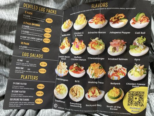 Menu photo 4 Deviled Egg Co McKinney, TX