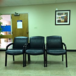 Laboratory Corporation of America - Typical drab waiting area