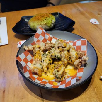 Donburi - Fried chicken and wasabi onigiri - Japanese Near Me - Markham, Ontario