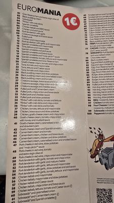 Menu photo 4 100 Montaditos Lisbon, 11