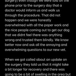 Continuation of text