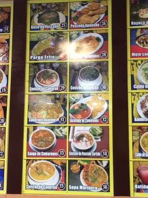 Menu photo 7 Mi Lindo Ecuador Doral, FL