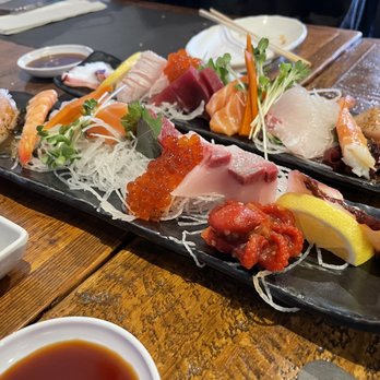 Shoyou Sushi - Sashimi Sampler - Sushi Bars Near Me - Baltimore, Maryland Shoyou Sushi - Sashimi Sampler - Sushi Bars Near Me - Baltimore, Maryland