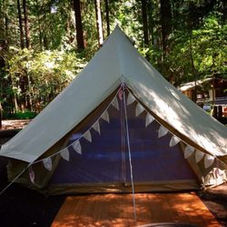 Wayward Glamping - Glamping in the redwoods at Burlington Campground in Humboldt Redwoods State Park