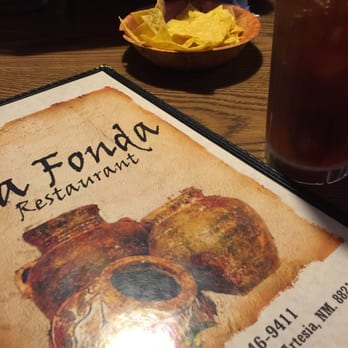 La Fonda Restaurant - First time here. Nice ambiance. Lots of seating. Nice and quiet but then it's 7:27 so dinner rush is done! - New Mexican Cuisine Near Me - Artesia, New Mexico La Fonda Restaurant - First time here. Nice ambiance. Lots of seating. Nice and quiet but then it's 7:27 so dinner rush is done! - New Mexican Cuisine Near Me - Artesia, New Mexico